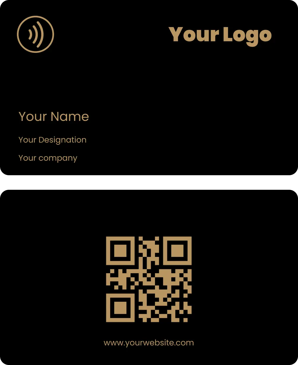 Modern & Minimalist NFC Card